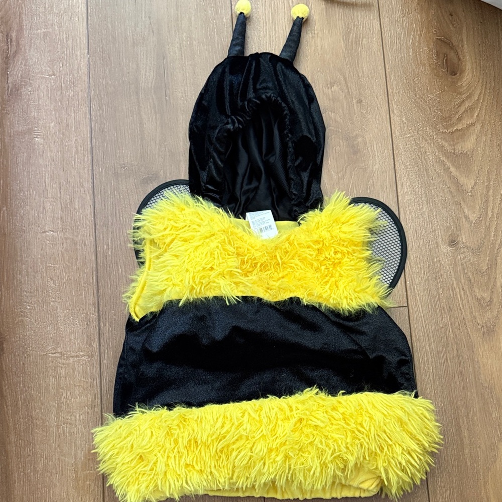 Target Yellow and Black Fuzzy Costume